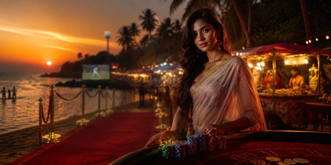 সেন্ট মার্টিনে সৈকতে ক্রিকেট বেটিং